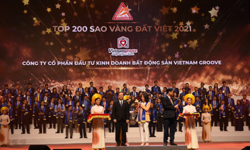 Đơn vị bất động sản quốc tế đạt giải Sao Vàng Đất Việt 2021